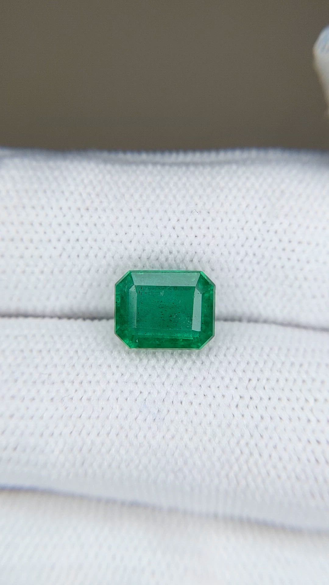 2.60 Ct. Emerald from Zambia Size Video