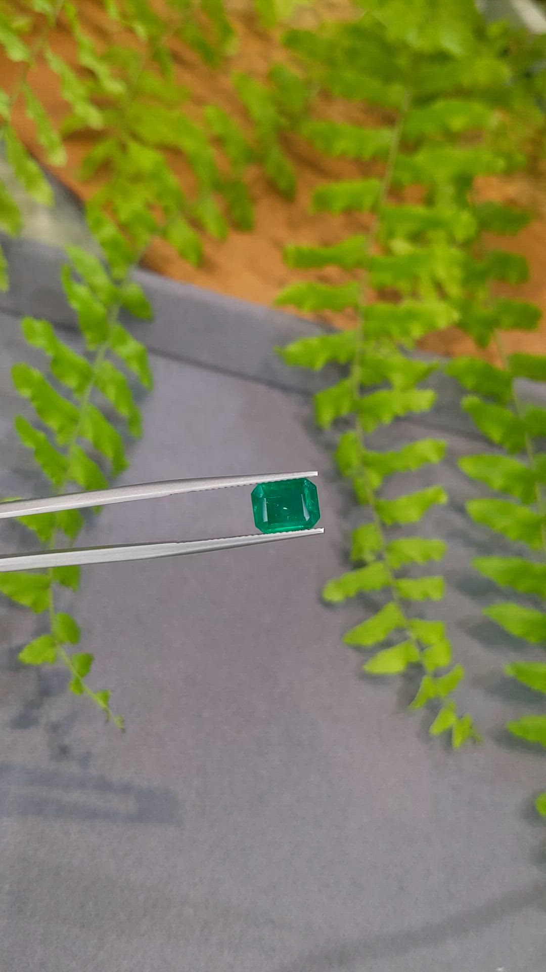 2.60 Ct. Emerald from Zambia Size Video