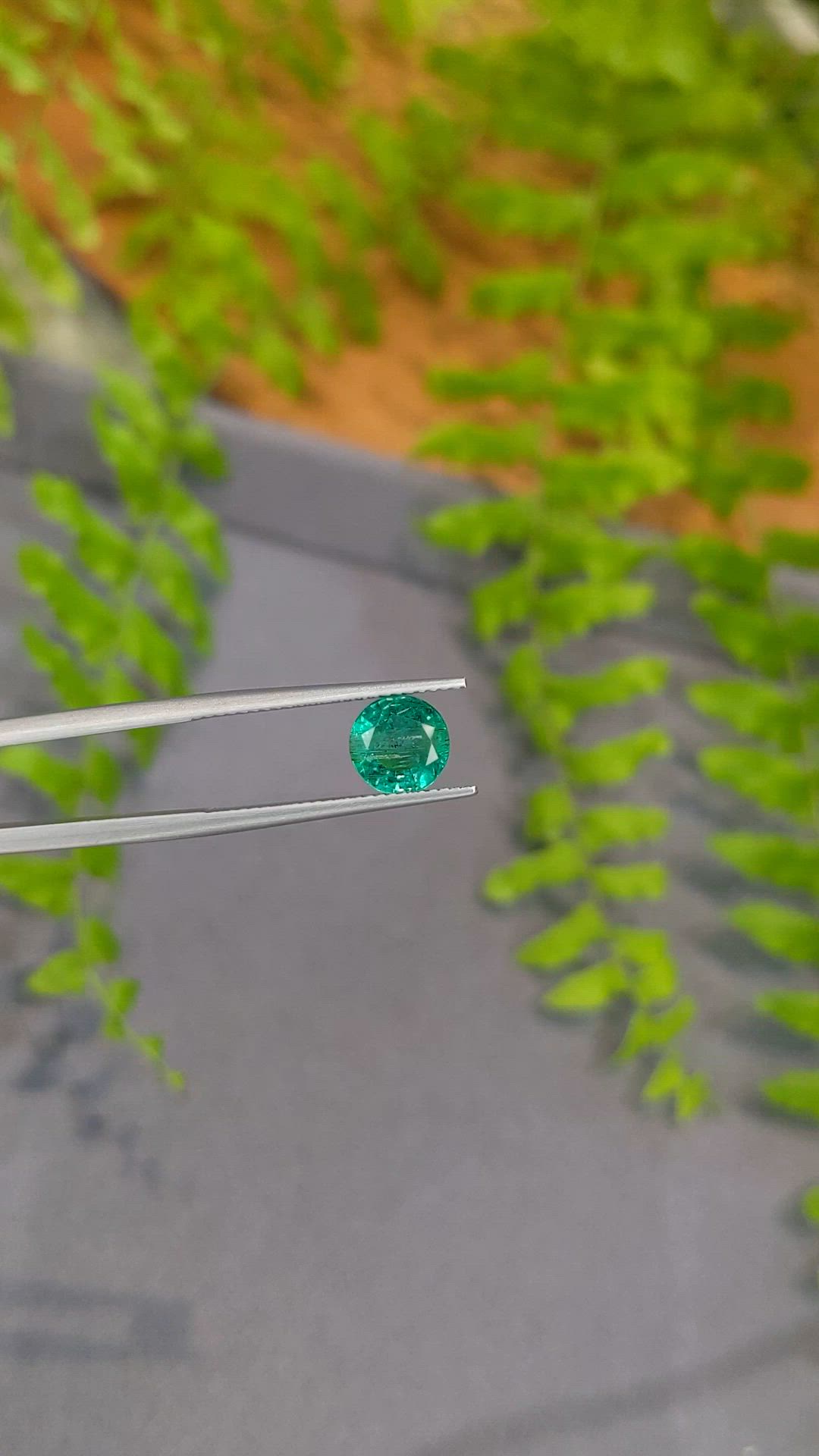 1.91 Ct. Emerald from Zambia Size Video