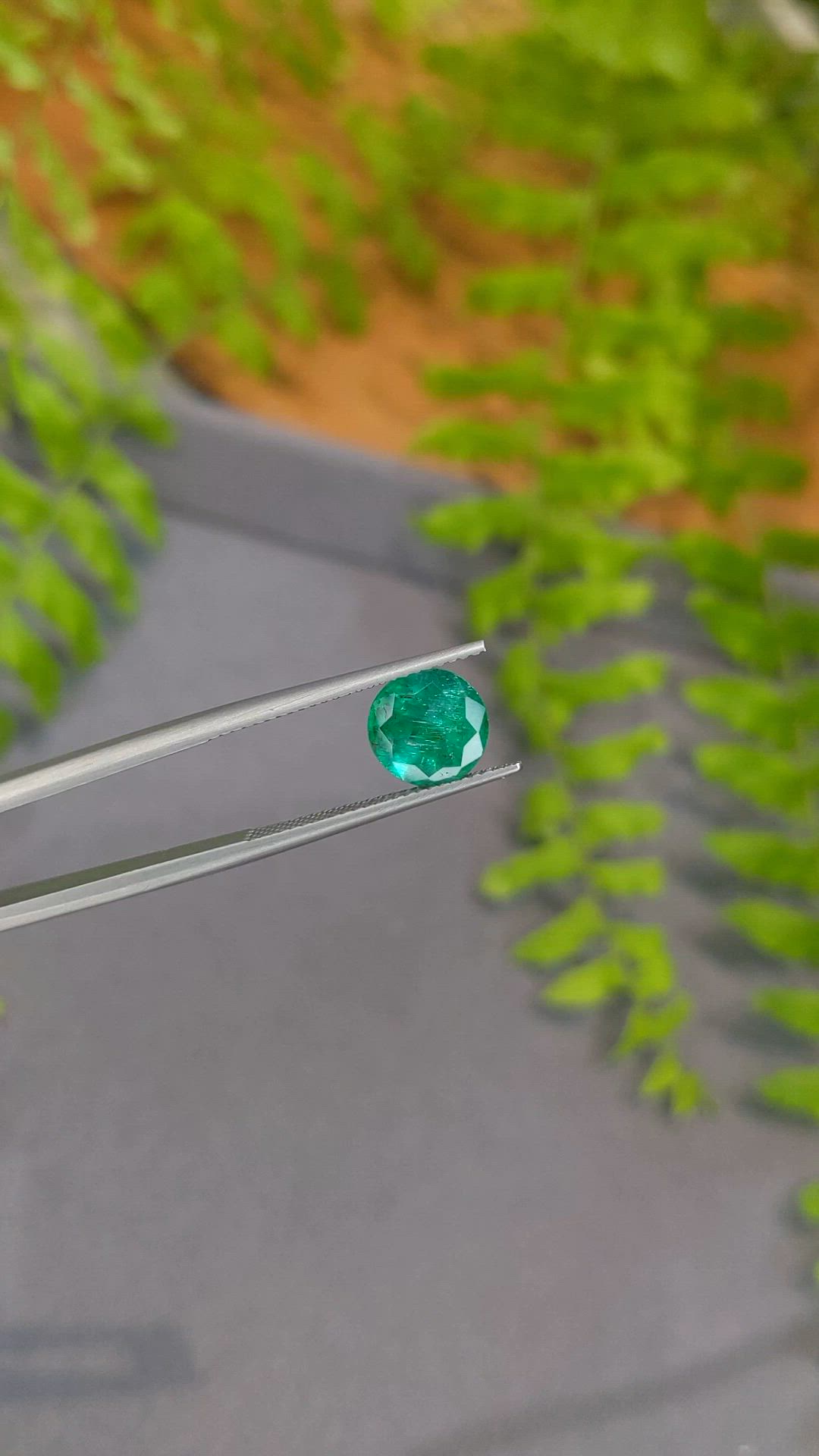 2.34 Ct. Emerald from Zambia Size Video