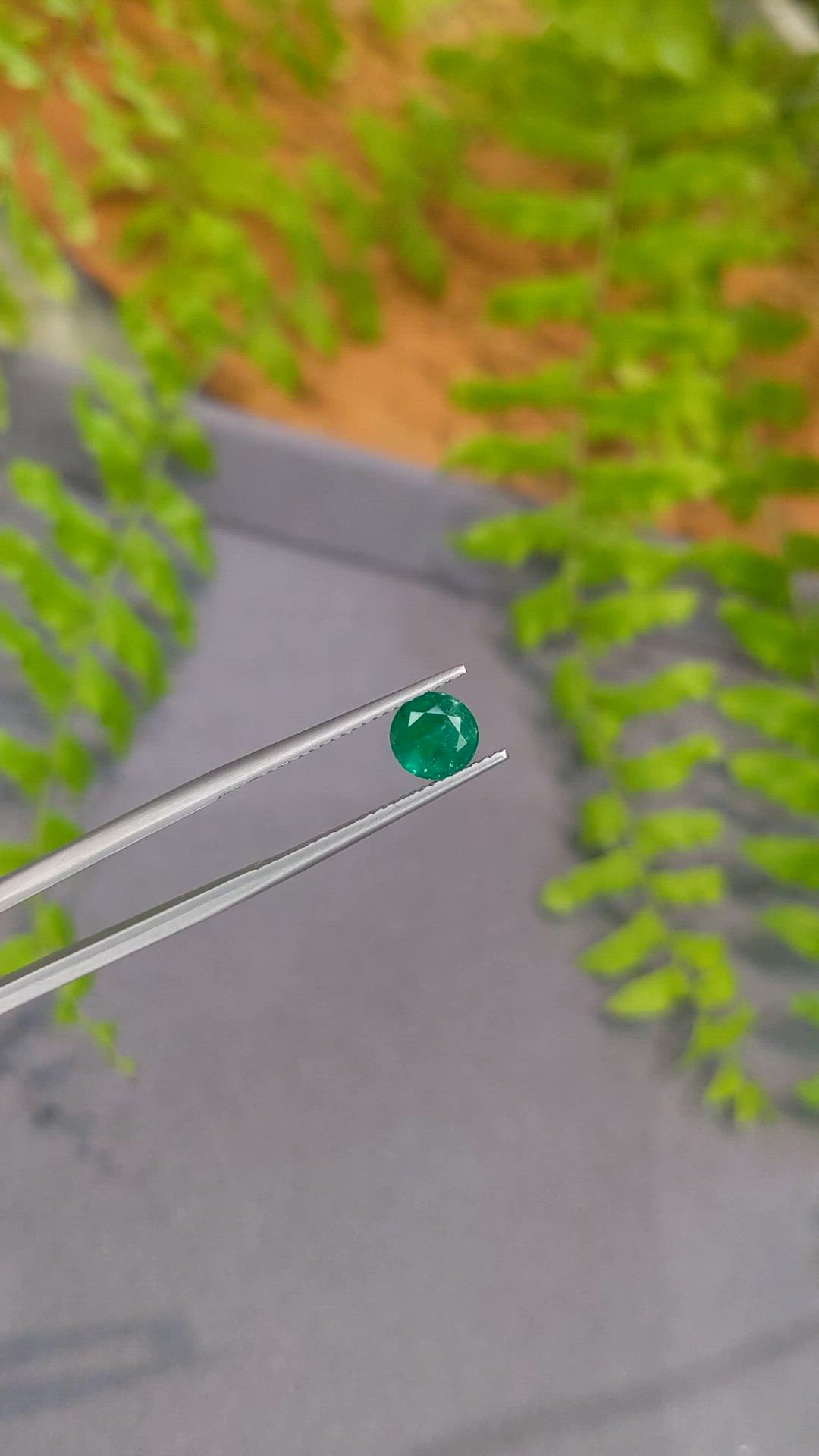 1.11 Ct. Emerald from Zambia Size Video