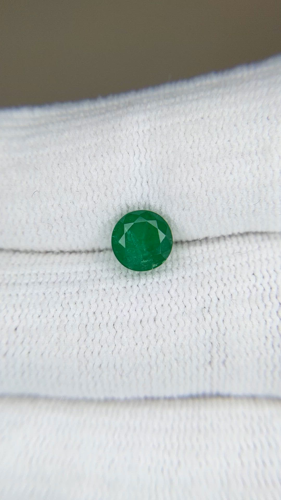 1.11 Ct. Emerald from Zambia Size Video