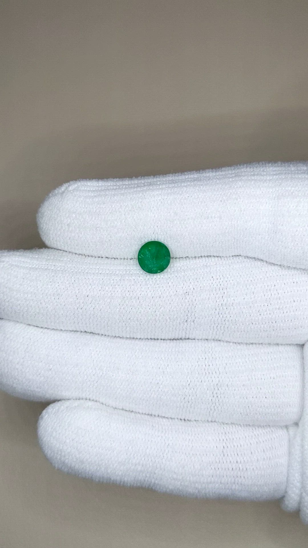 1.11 Ct. Emerald from Zambia Size Video