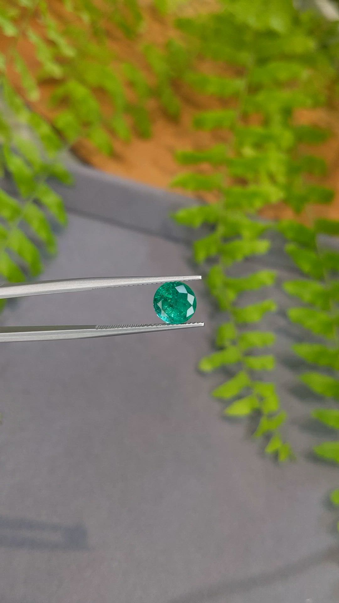 2.40 Ct. Emerald from Zambia Size Video