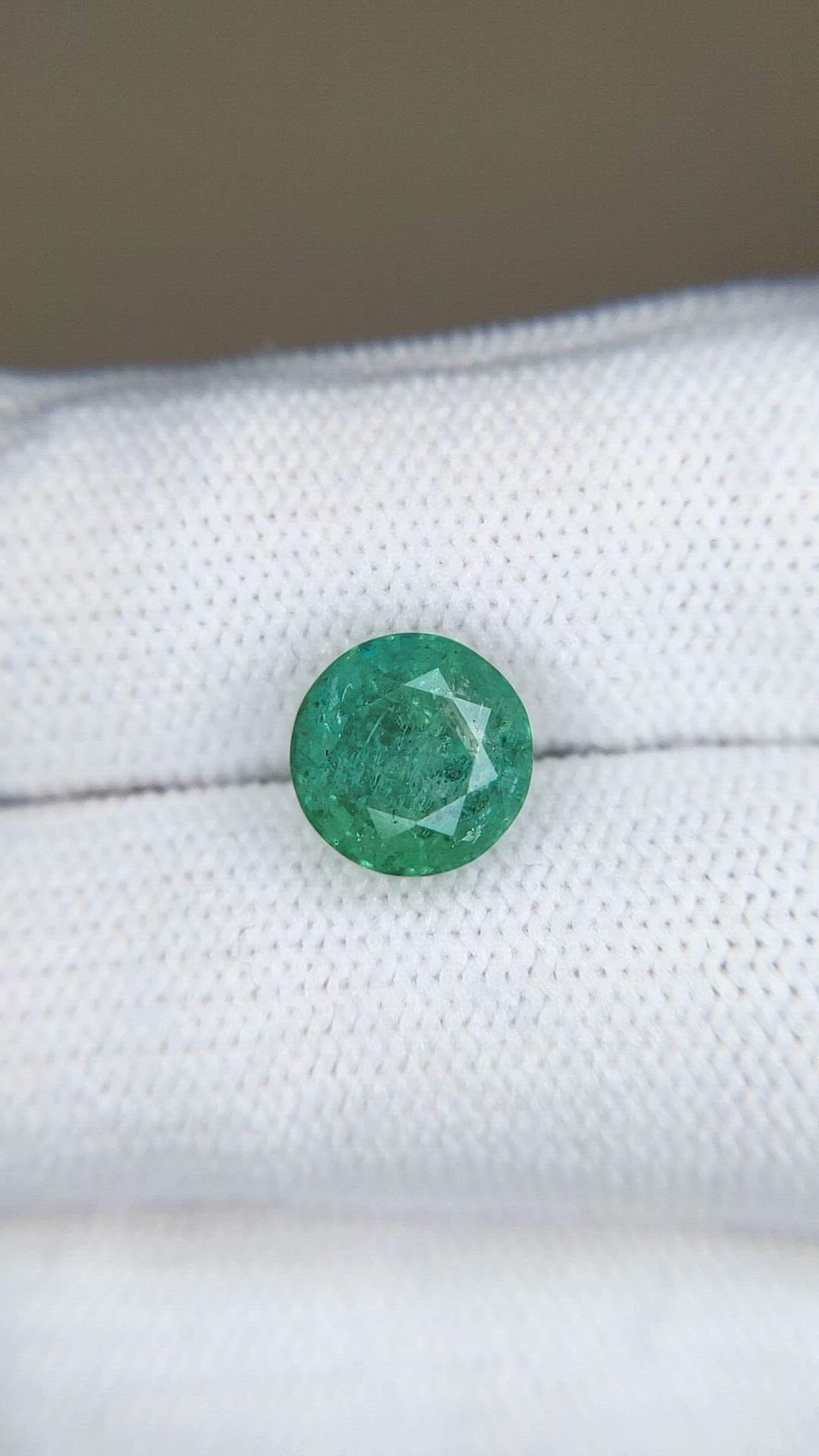 2.47 Ct. Emerald from Zambia Size Video