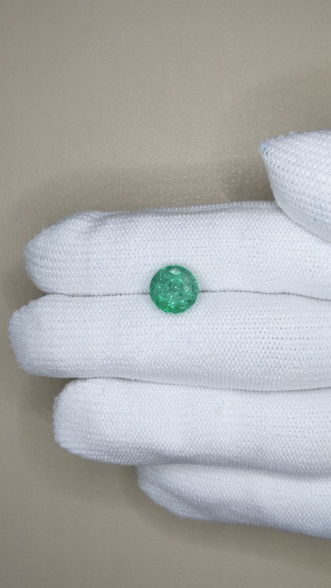 2.47 Ct. Emerald from Zambia Size Video
