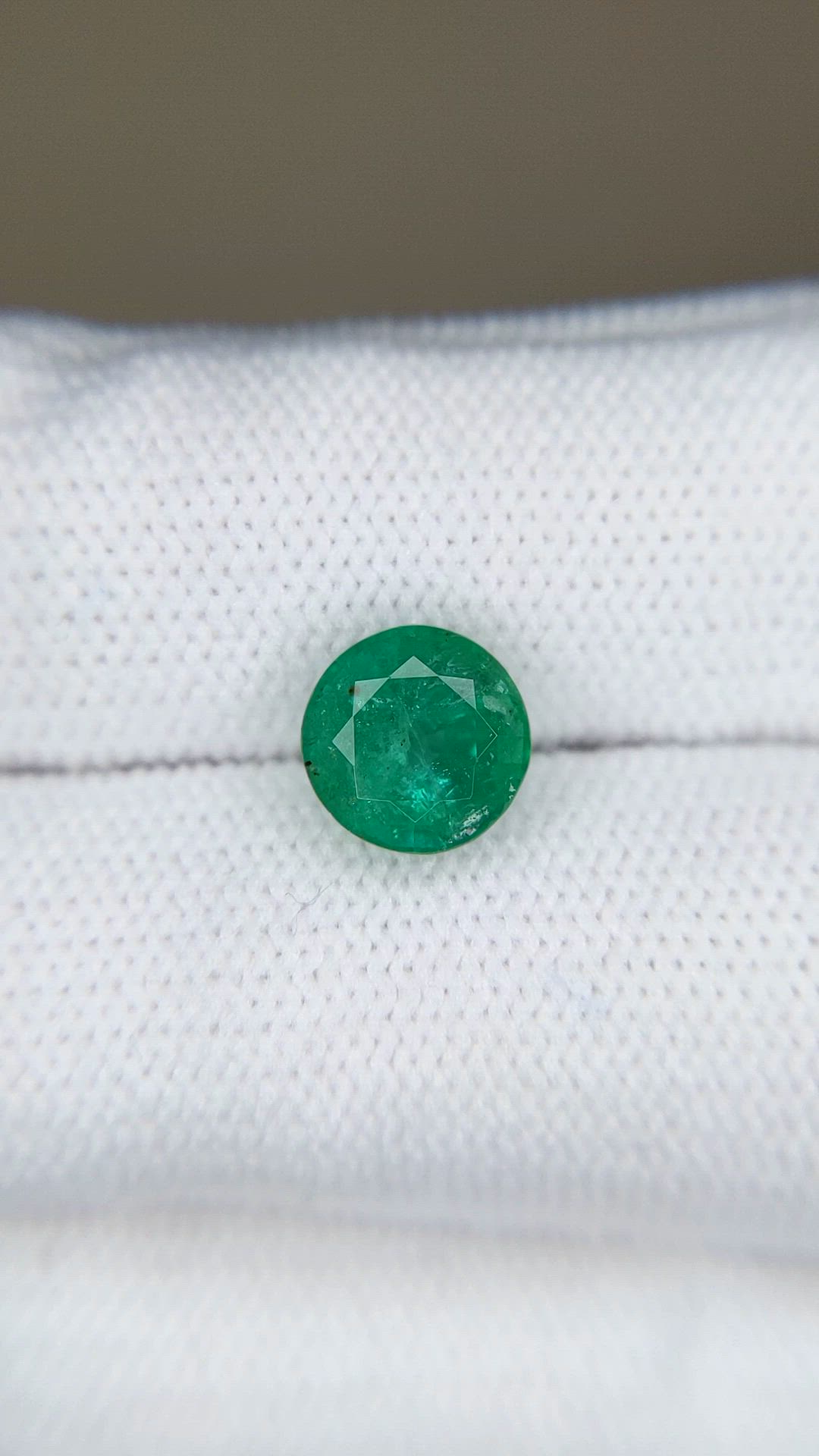 1.66 Ct. Emerald from Zambia Size Video