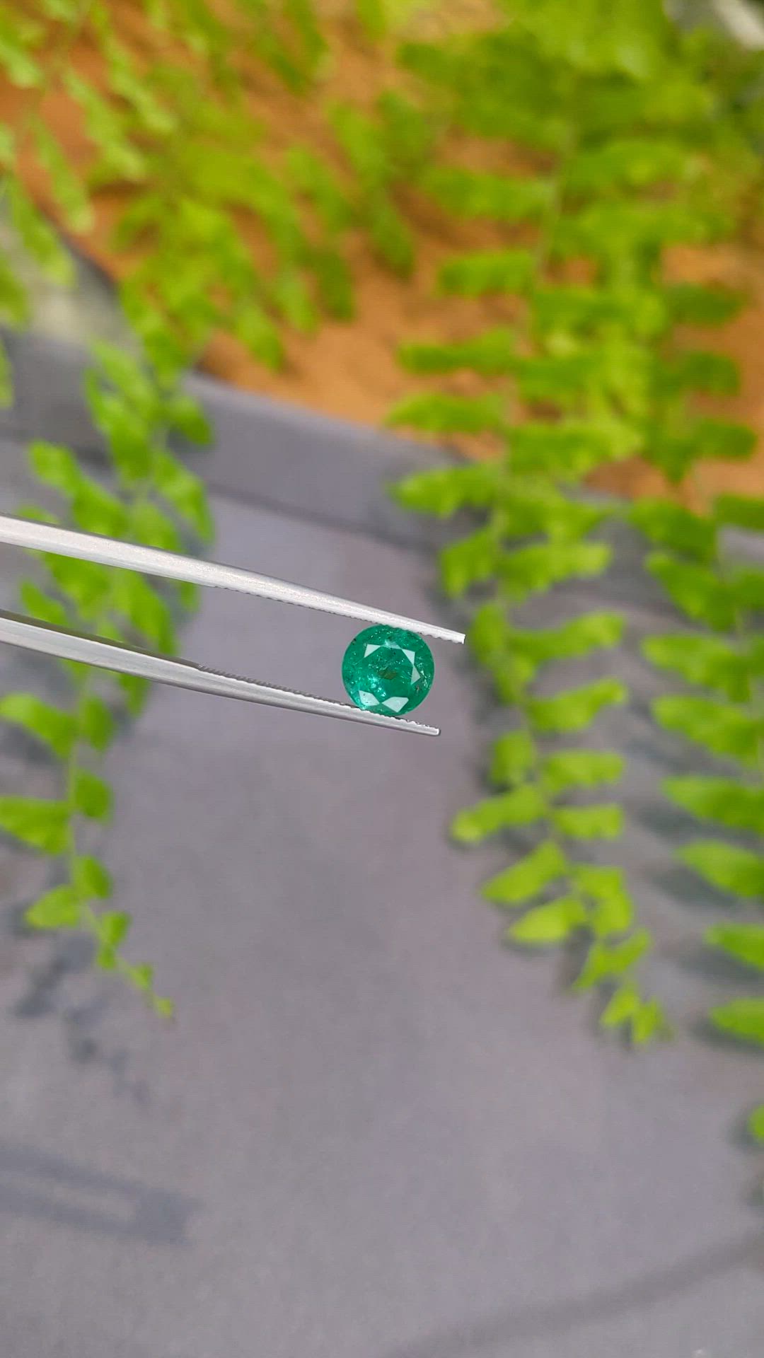 1.66 Ct. Emerald from Zambia Size Video