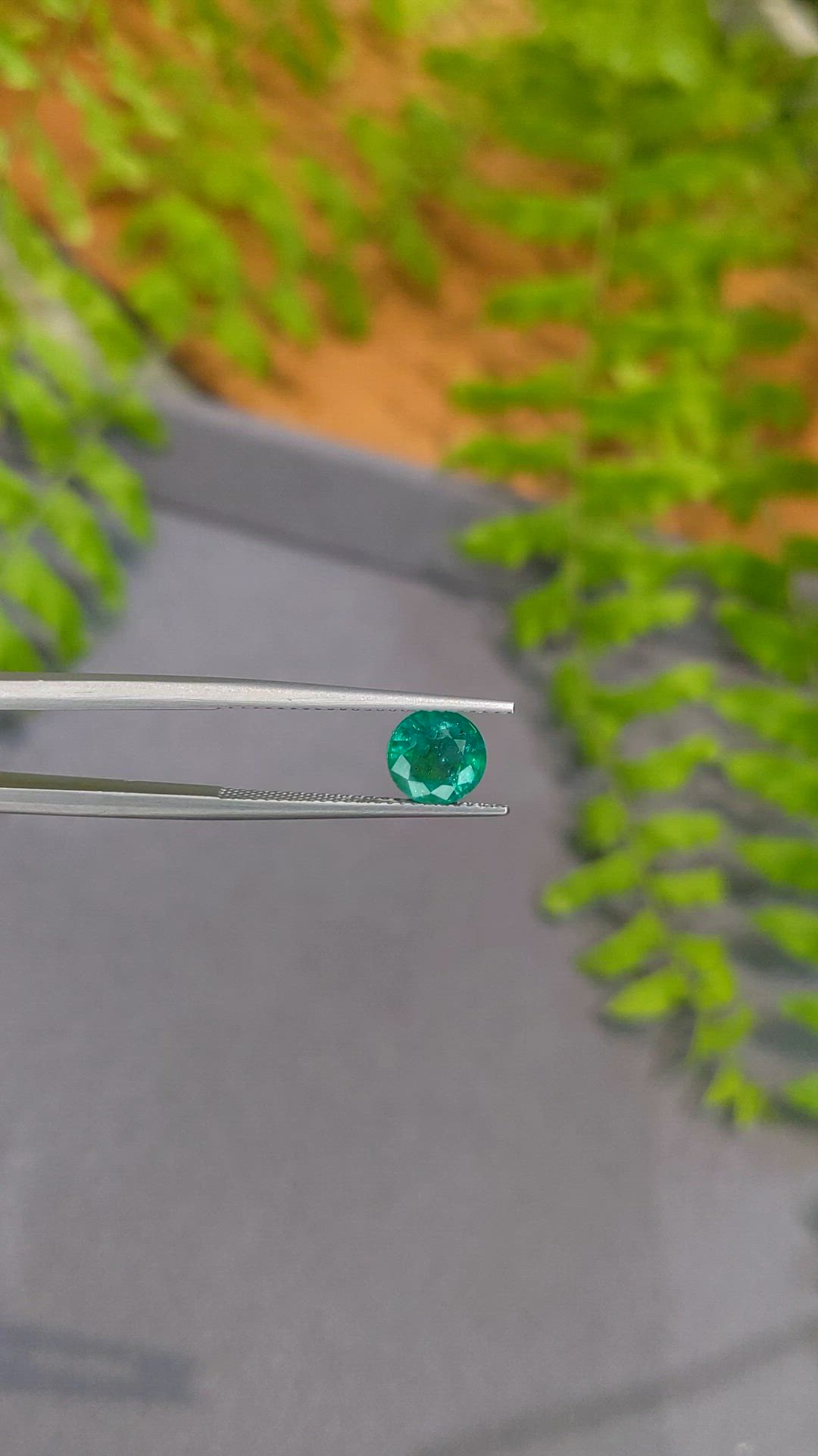 1.27 Ct. Emerald from Zambia Size Video
