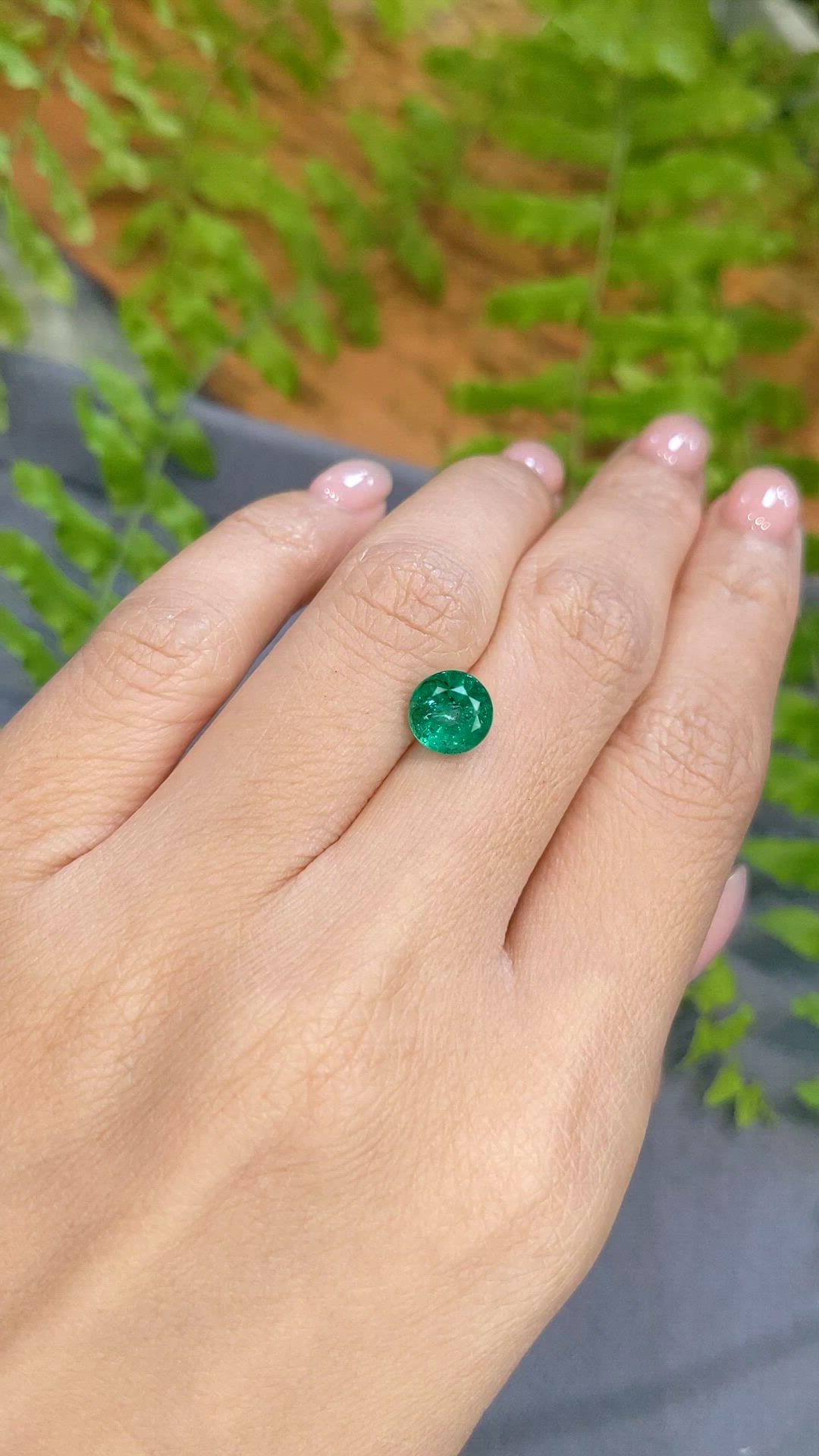 1.77 Ct. Emerald from Zambia Size Video