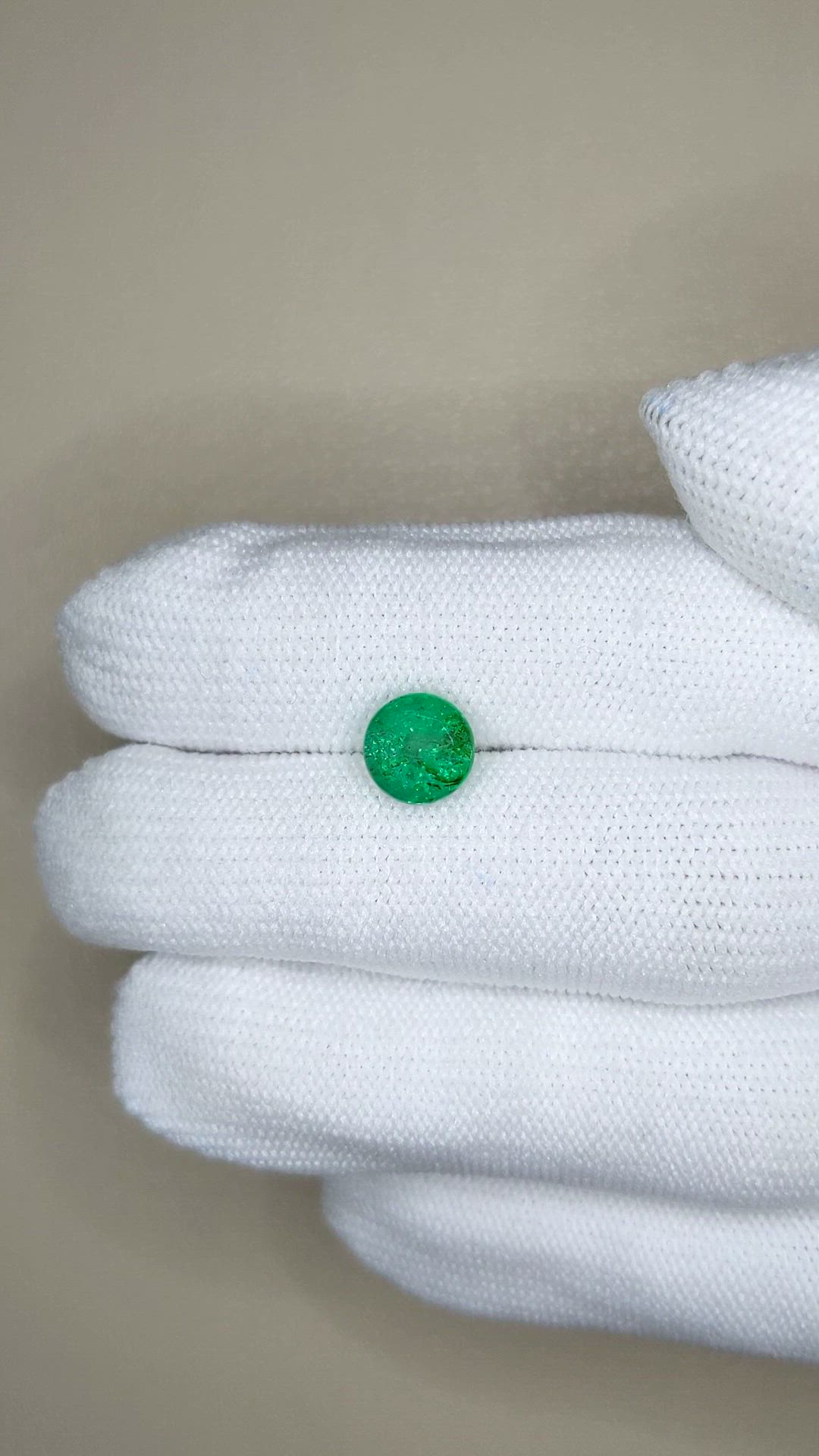 1.77 Ct. Emerald from Zambia Size Video