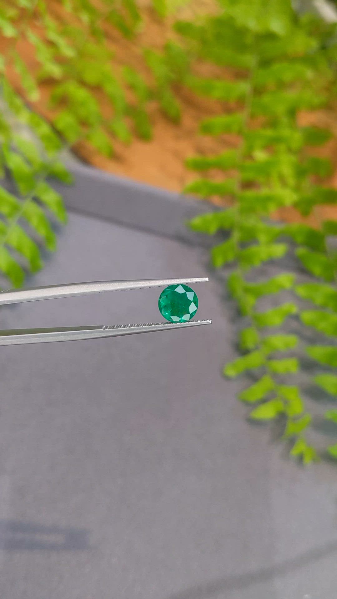 1.37 Ct. Emerald from Zambia Size Video