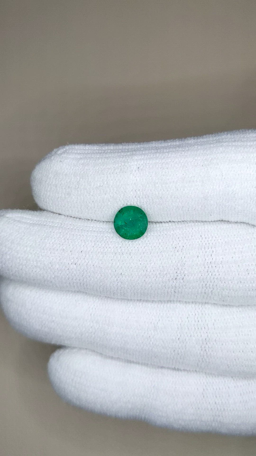1.26 Ct. Emerald from Zambia Size Video