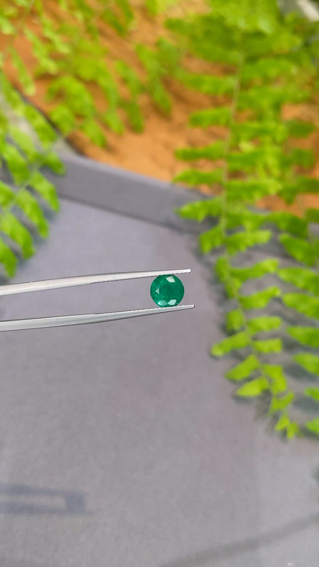 1.26 Ct. Emerald from Zambia Size Video