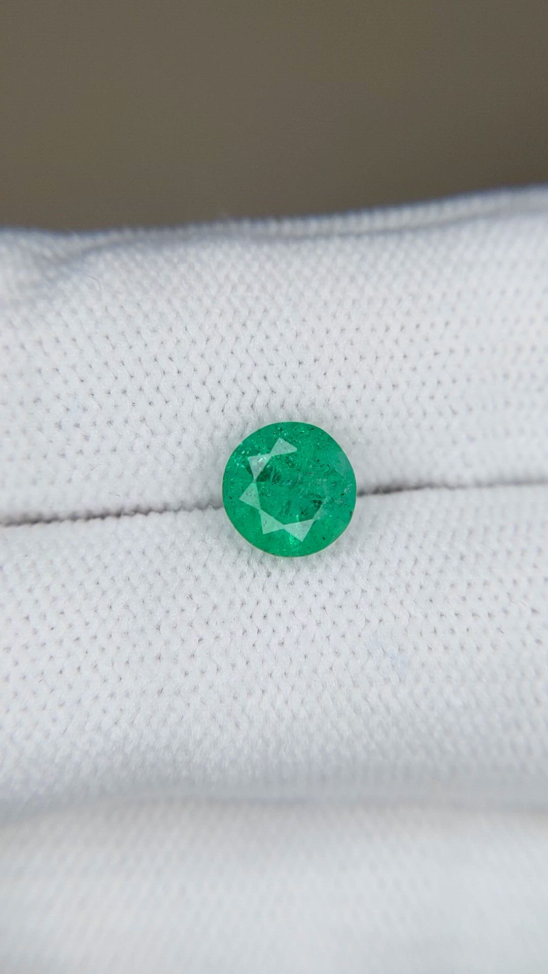 1.18 Ct. Emerald from Zambia Size Video