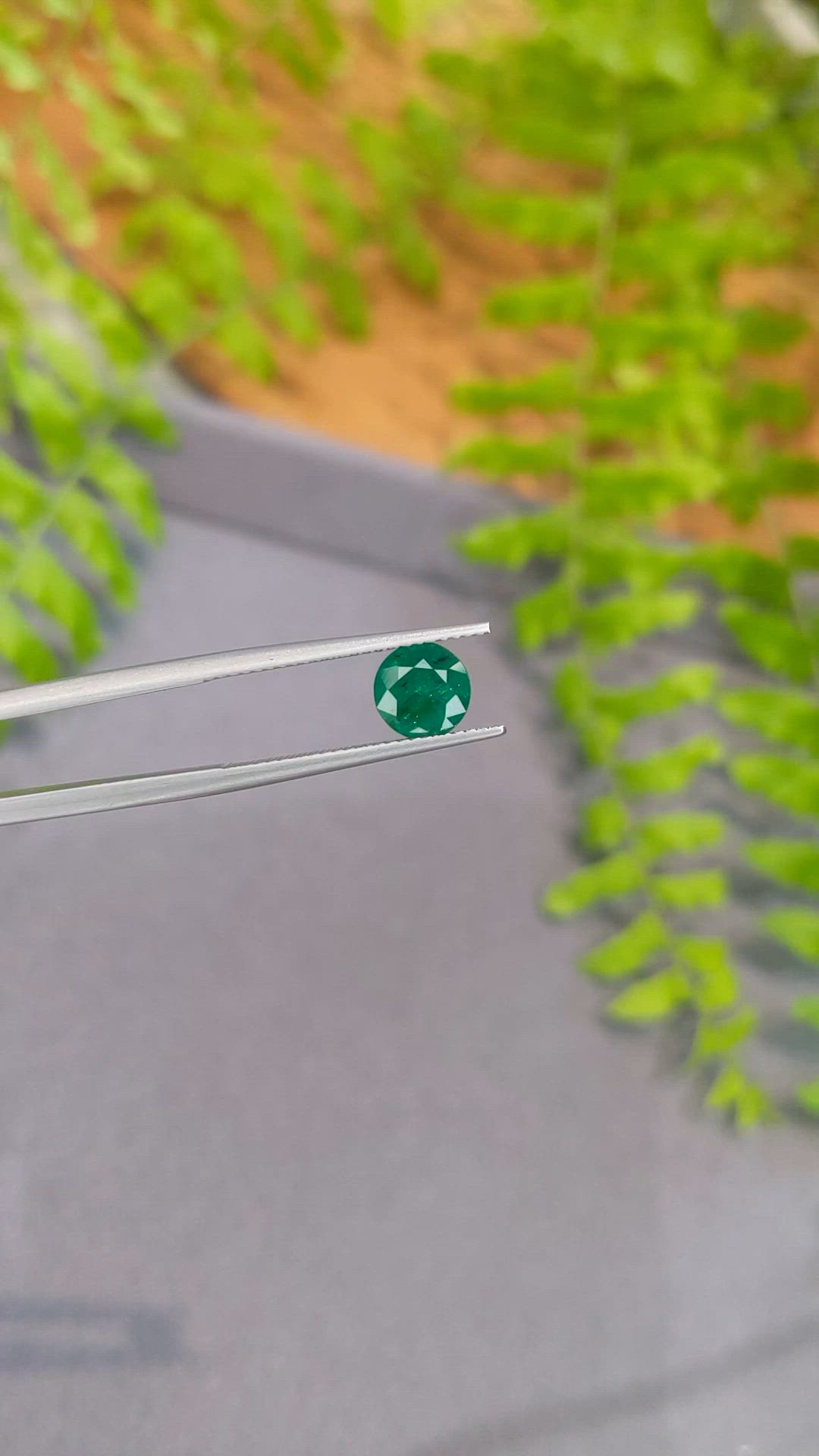 1.17 Ct. Emerald from Zambia Size Video