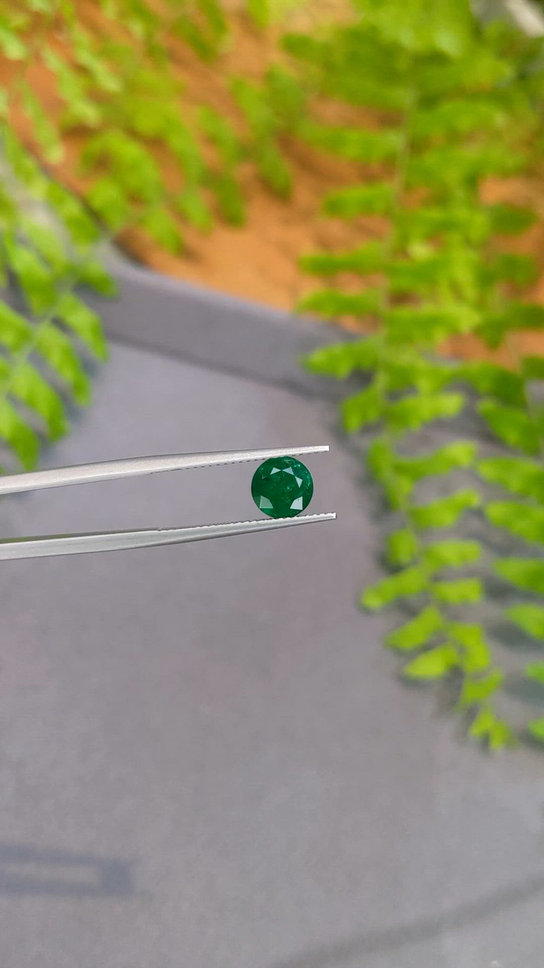 1.31 Ct. Emerald from Zambia Size Video