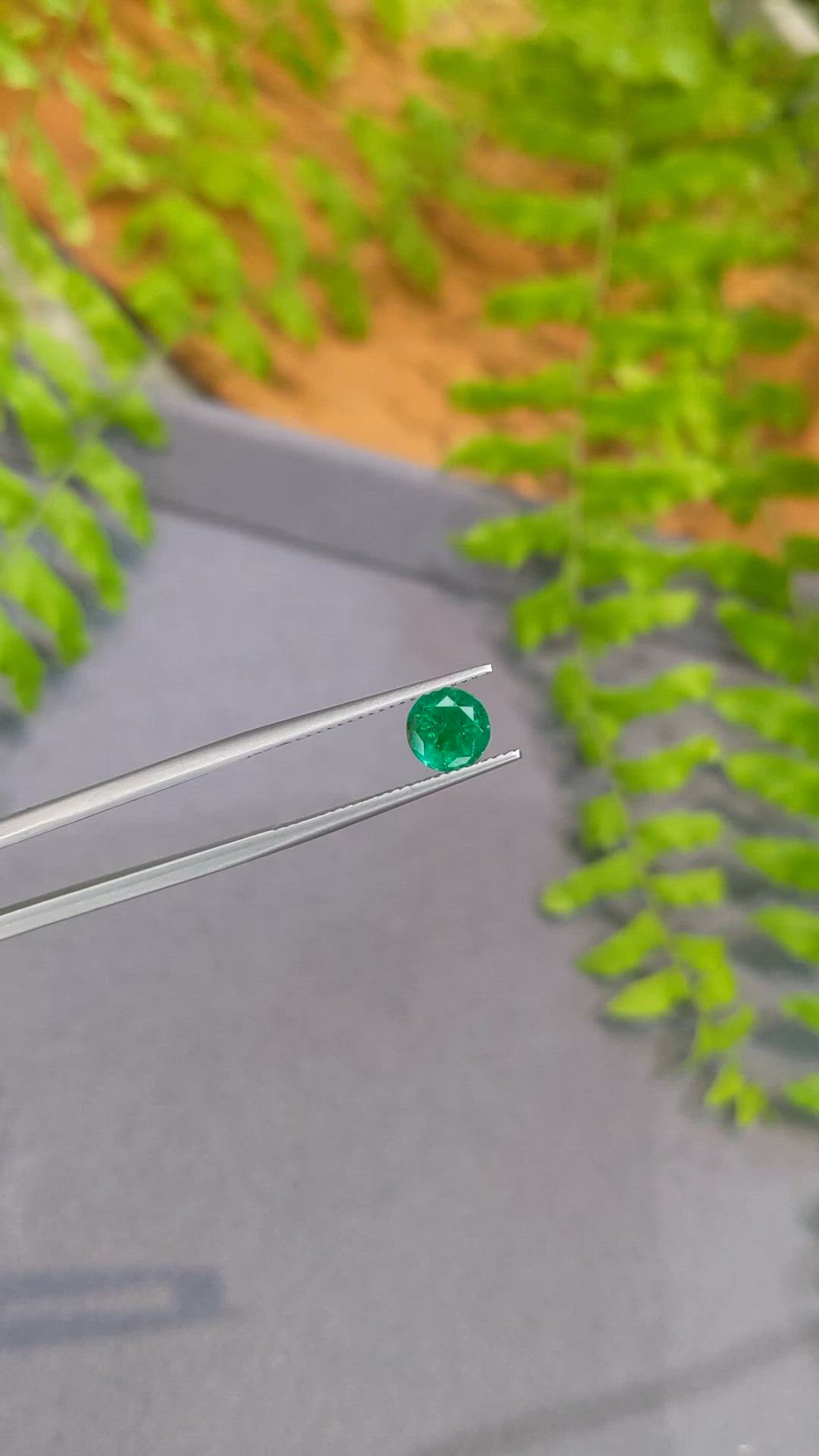1.17 Ct. Emerald from Zambia Size Video
