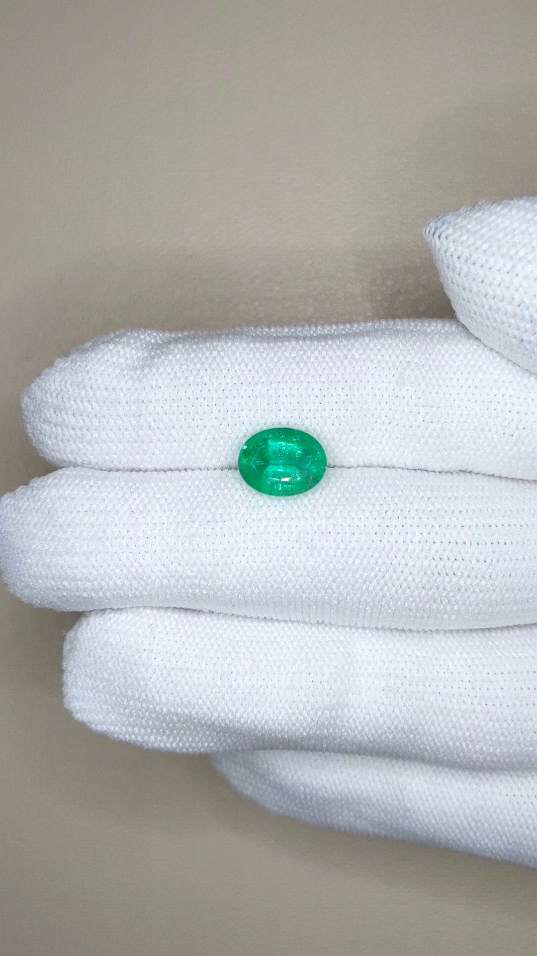 1.97 Ct. Emerald from Zambia Size Video