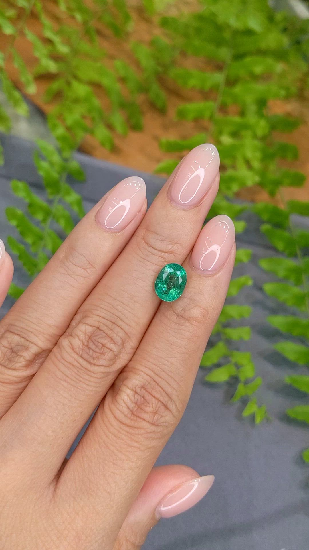 2.00 Ct. Emerald from Zambia Size Video