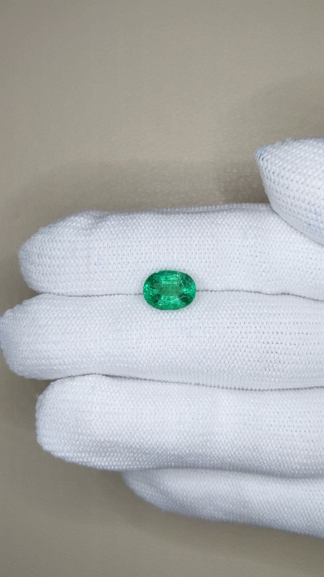 2.00 Ct. Emerald from Zambia Size Video