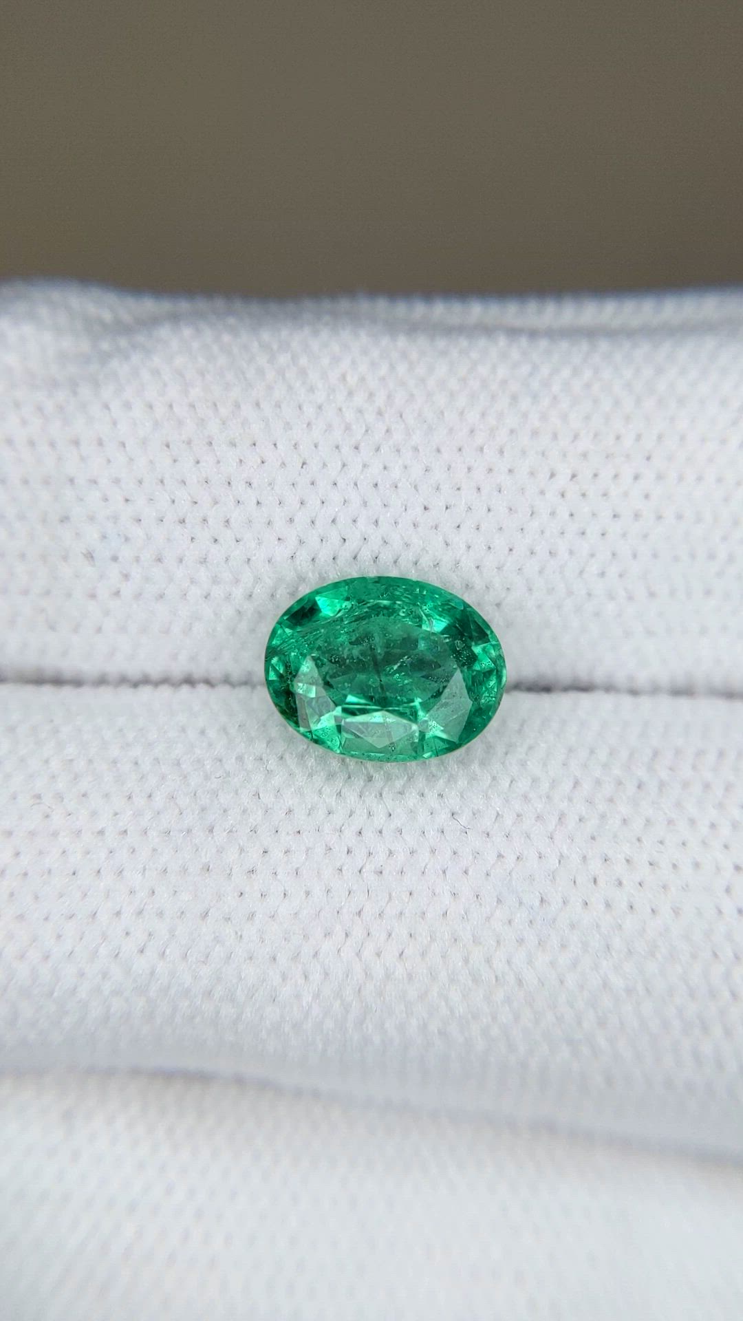 1.97 Ct. Emerald from Zambia Size Video
