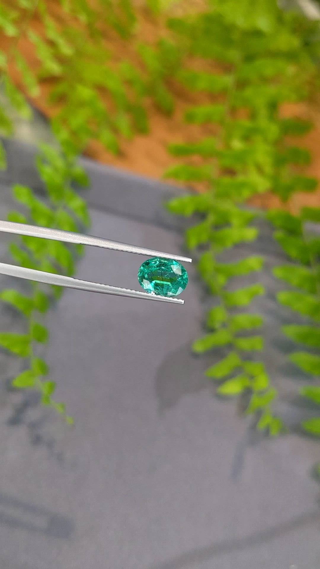 1.97 Ct. Emerald from Zambia Size Video