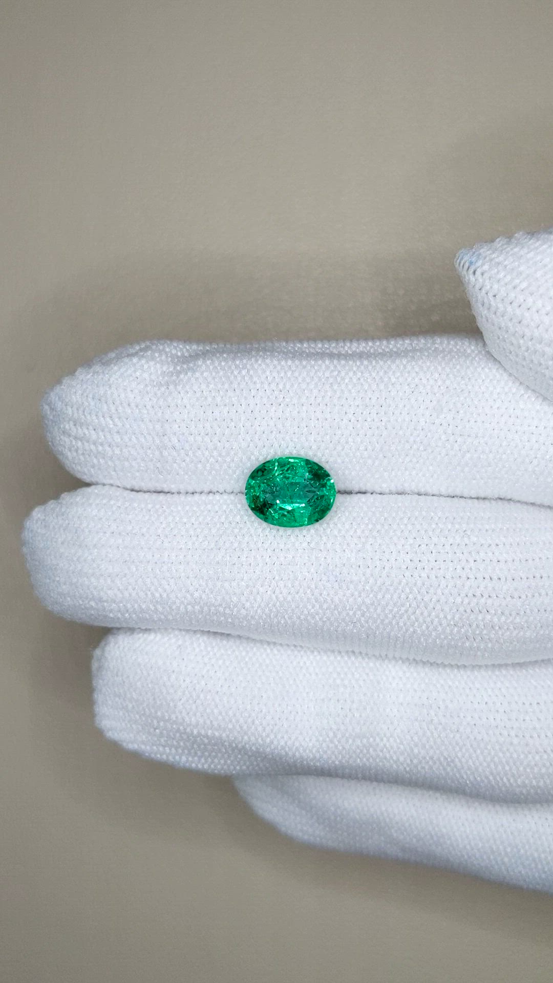 1.97 Ct. Emerald from Zambia Size Video