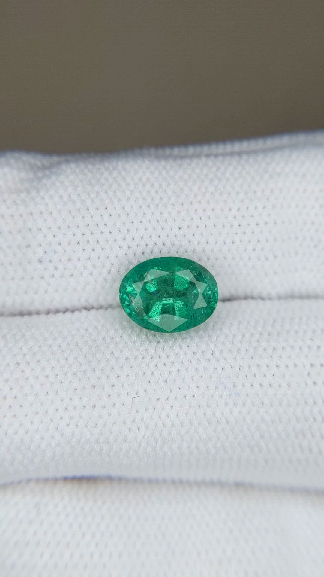 1.84 Ct. Emerald from Zambia Size Video