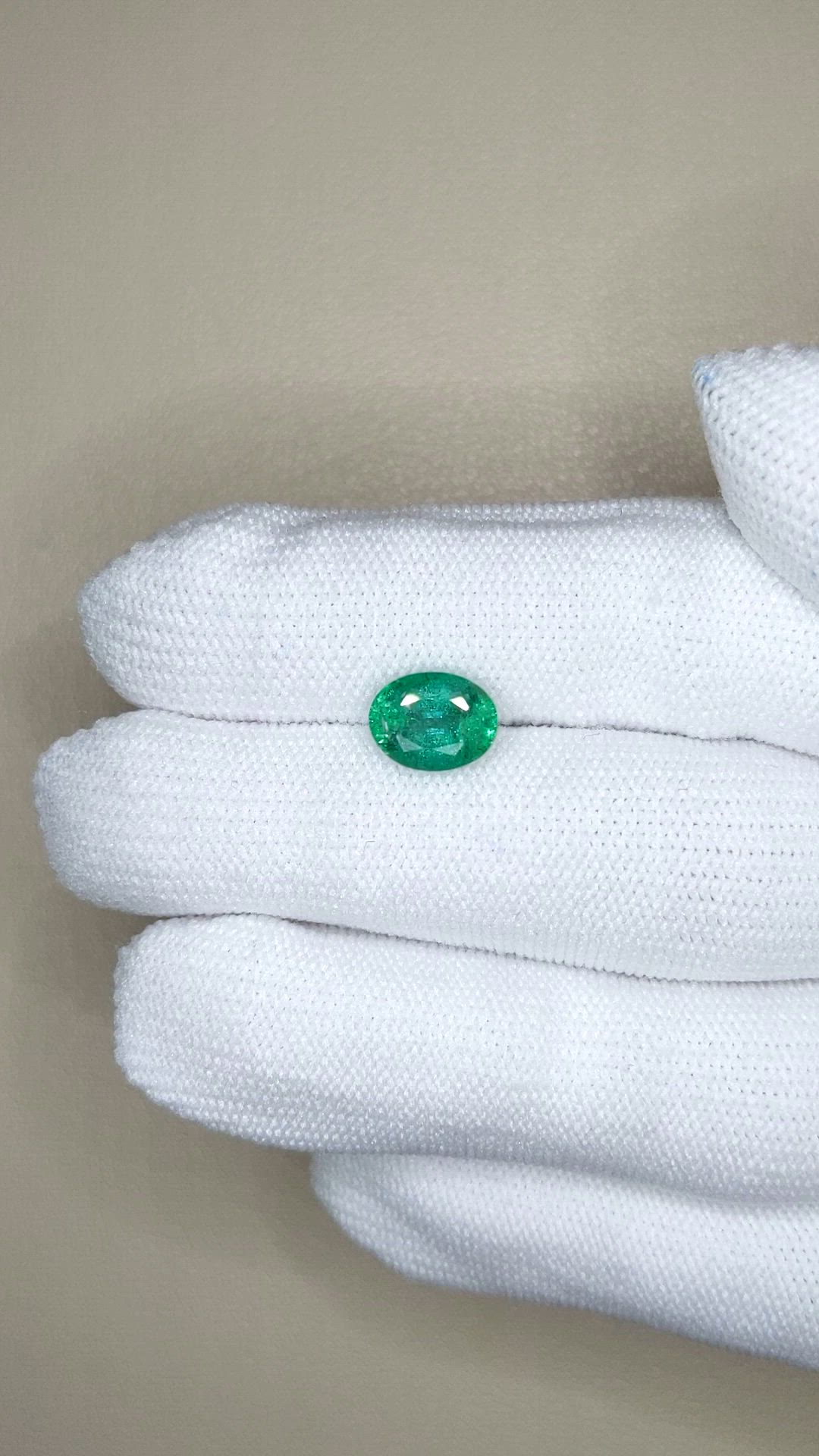 1.84 Ct. Emerald from Zambia Size Video