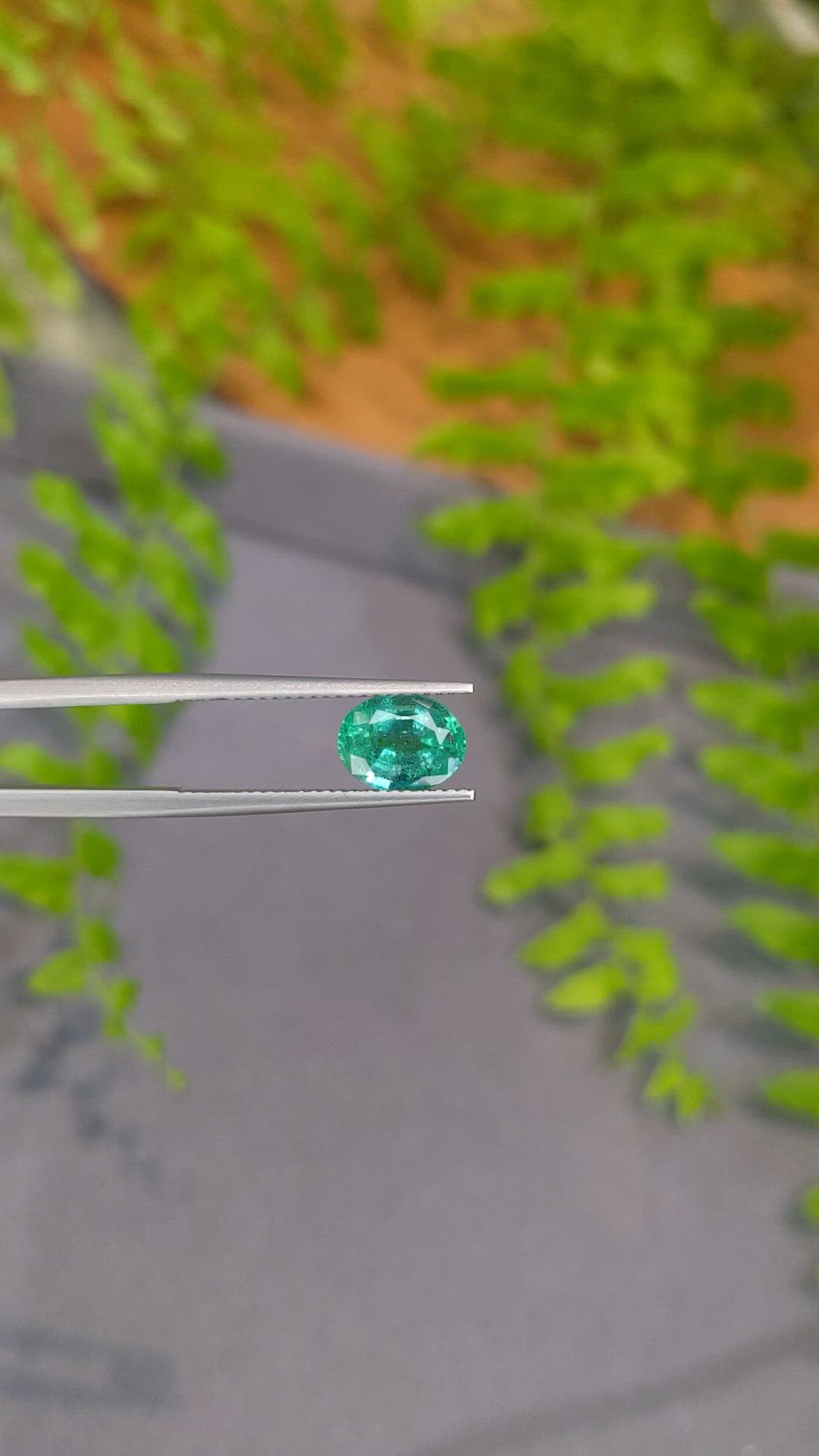 1.84 Ct. Emerald from Zambia Size Video