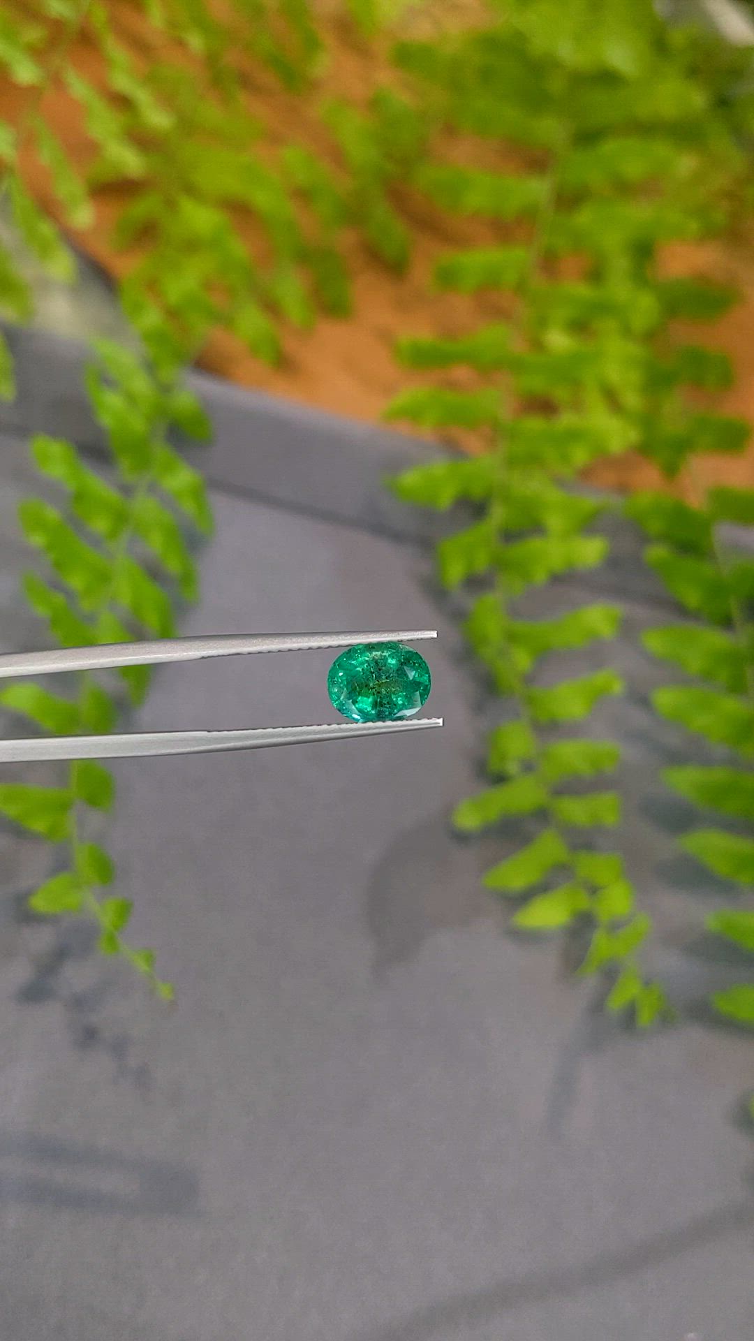 1.89 Ct. Emerald from Zambia Size Video