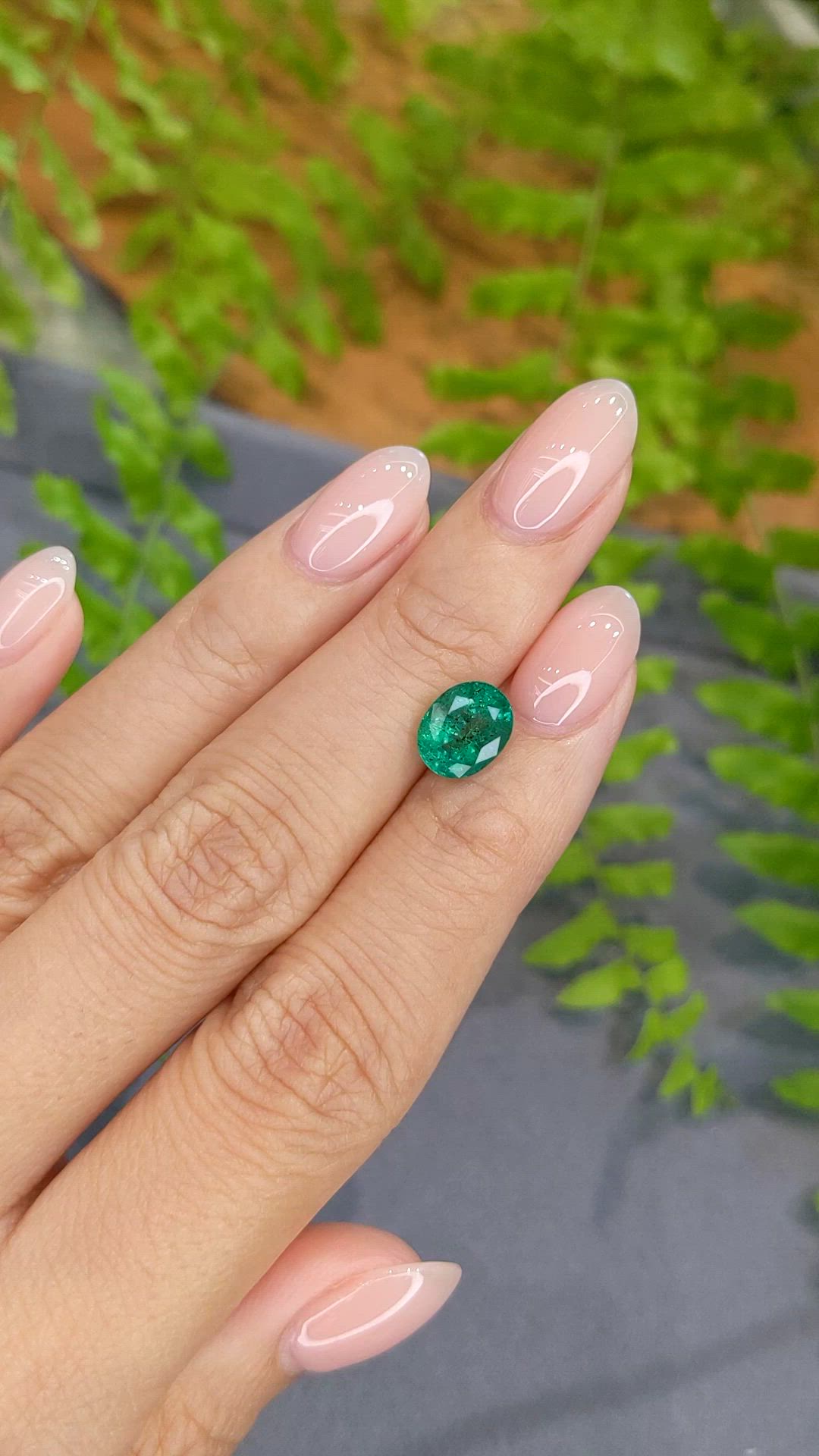 1.89 Ct. Emerald from Zambia Size Video