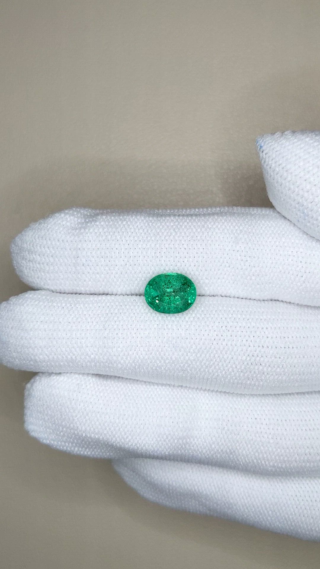 1.89 Ct. Emerald from Zambia Size Video