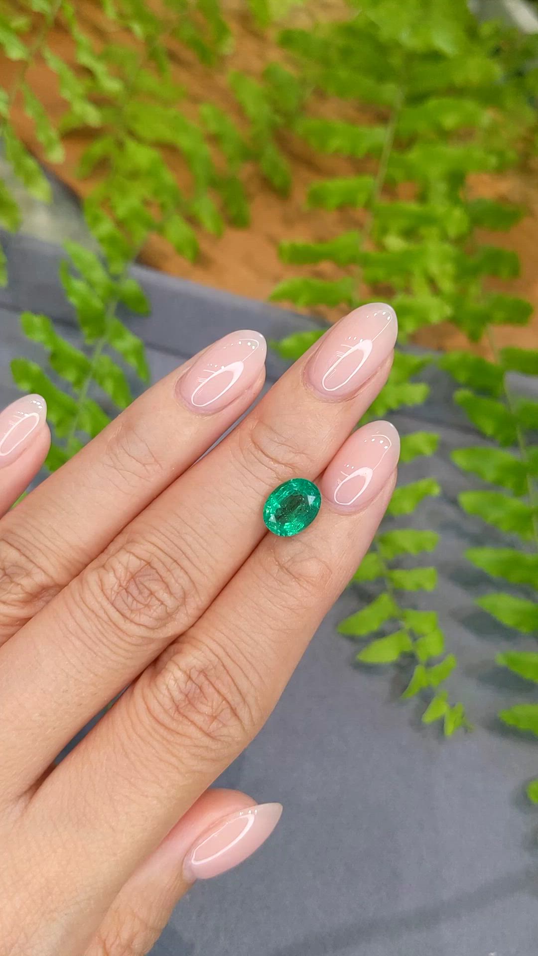 1.81 Ct. Emerald from Zambia Size Video