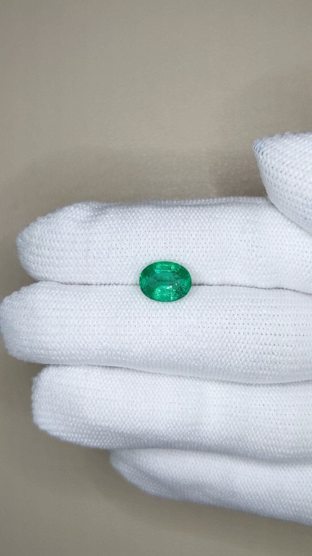1.81 Ct. Emerald from Zambia Size Video
