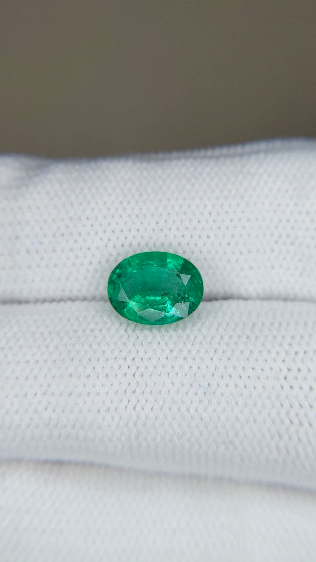 1.81 Ct. Emerald from Zambia Size Video