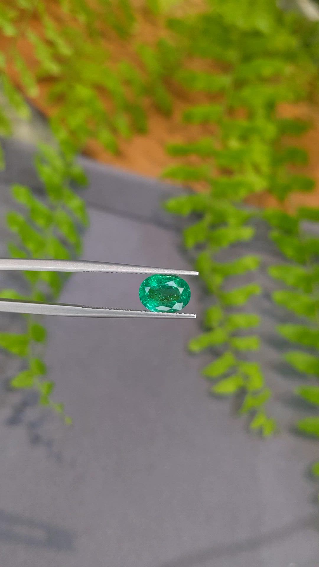 1.81 Ct. Emerald from Zambia Size Video