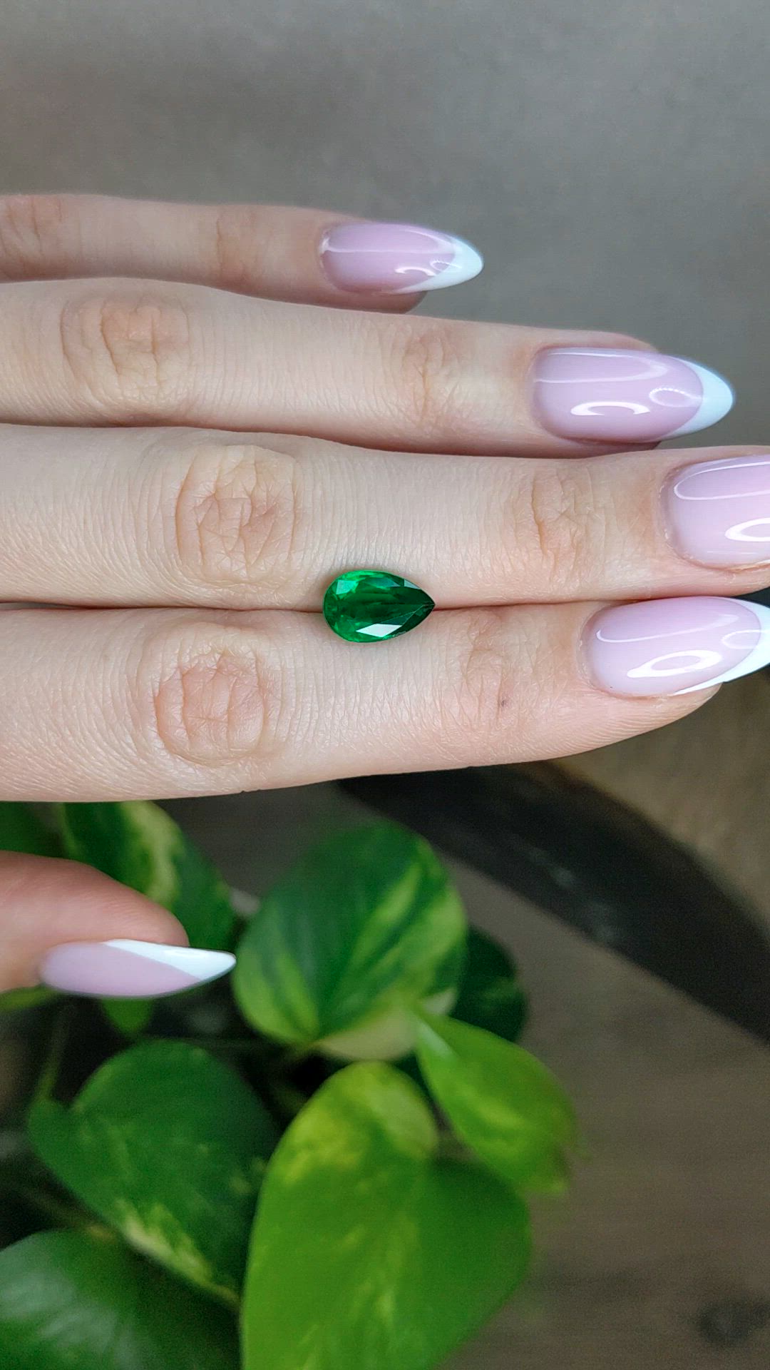 2.14 Ct. Emerald from Zambia Size Video
