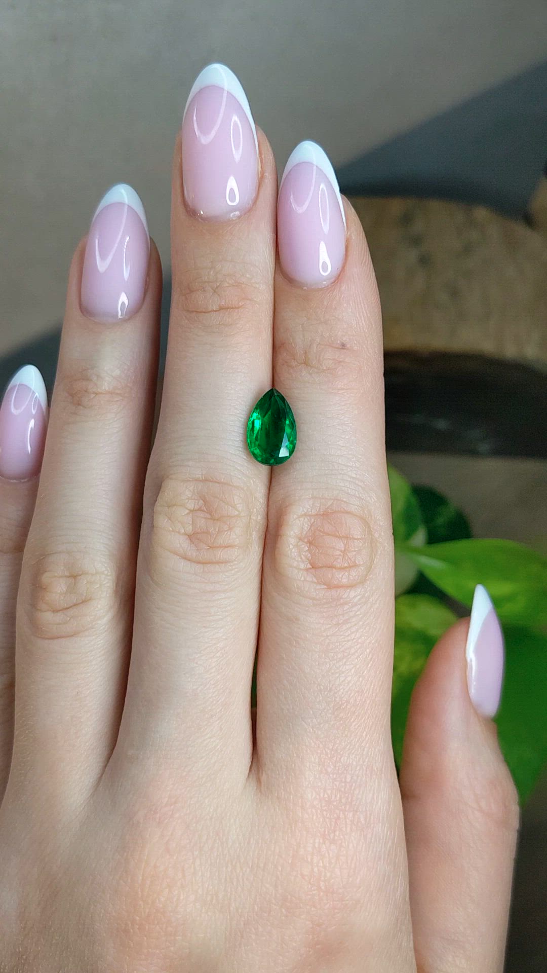 2.14 Ct. Emerald from Zambia Size Video