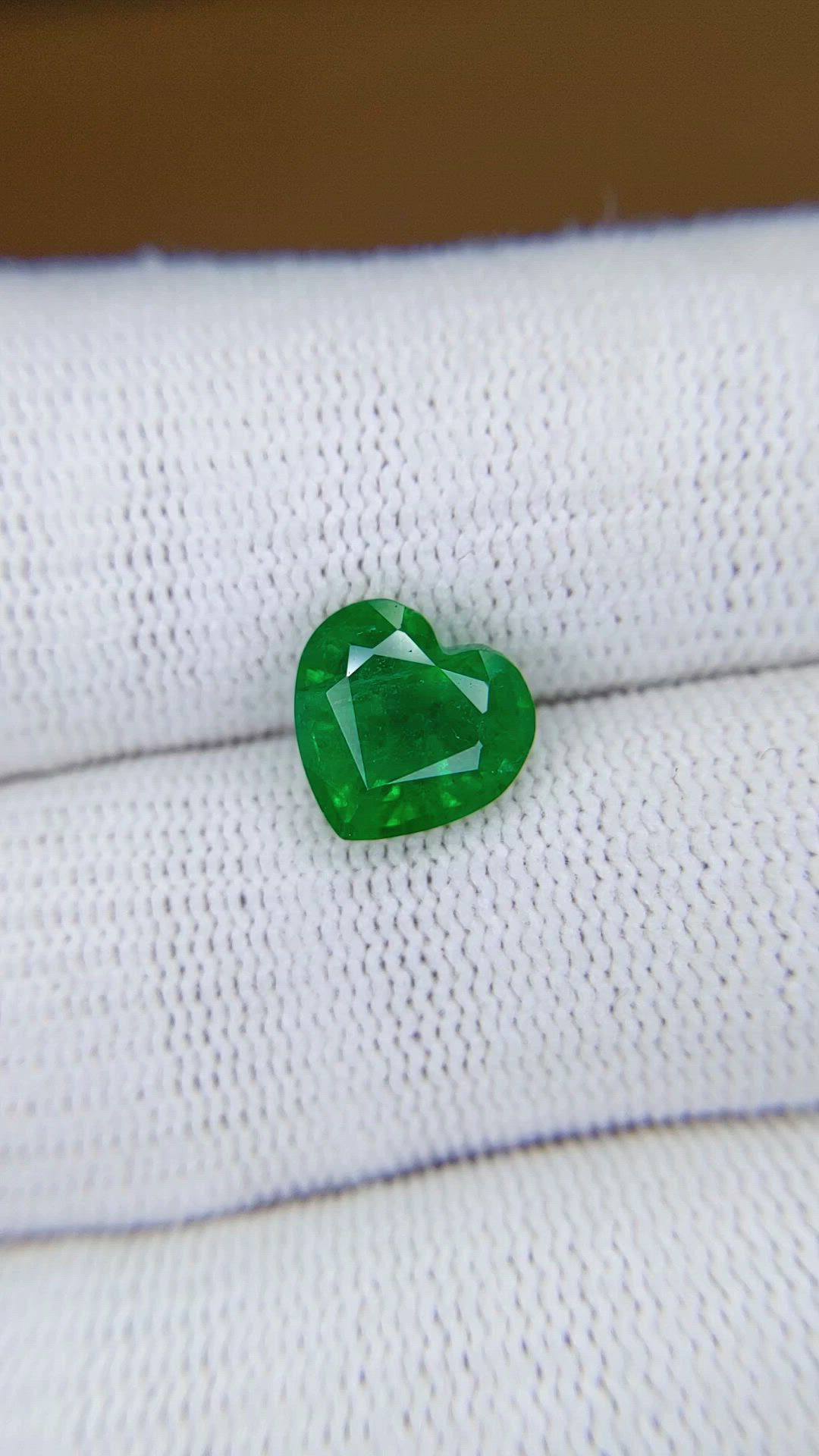 2.22 Ct. Emerald from Zambia Size Video