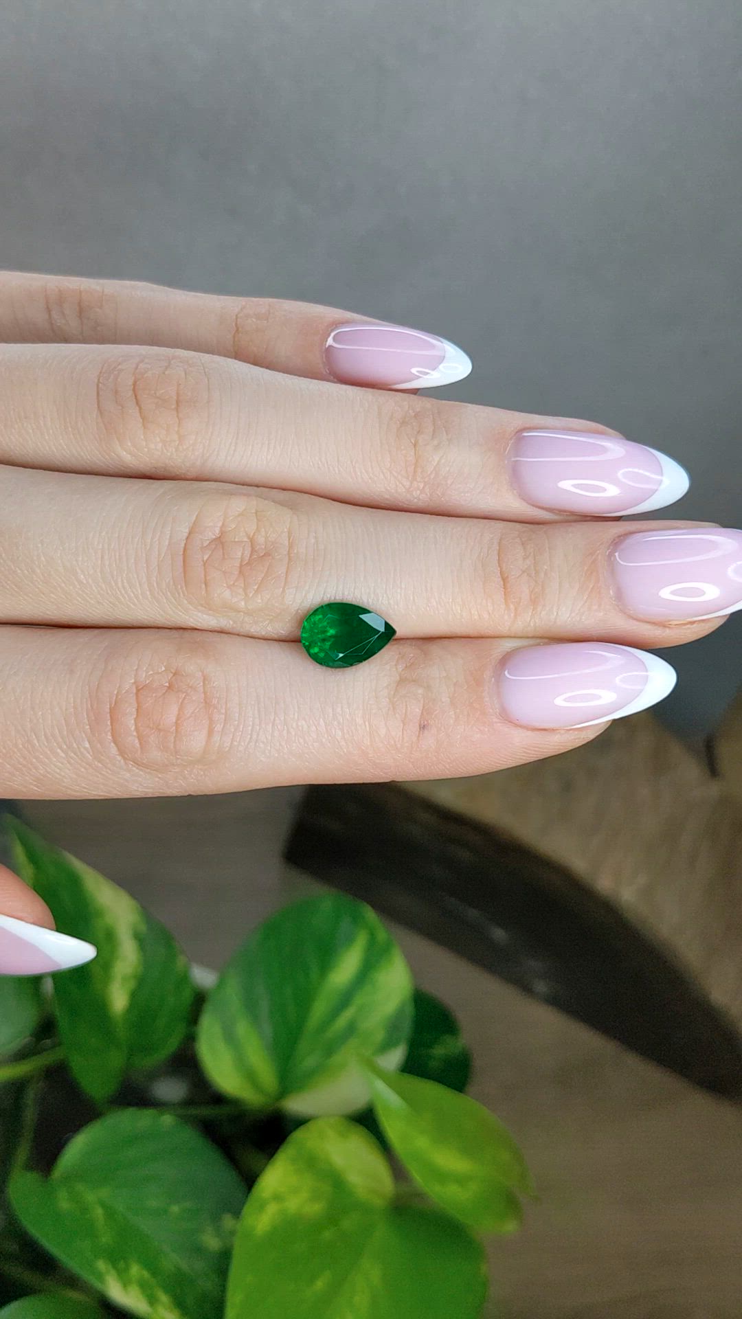2.23 Ct. Emerald from Zambia Size Video