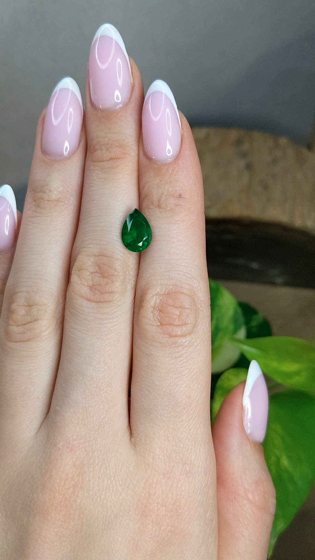 2.23 Ct. Emerald from Zambia Size Video