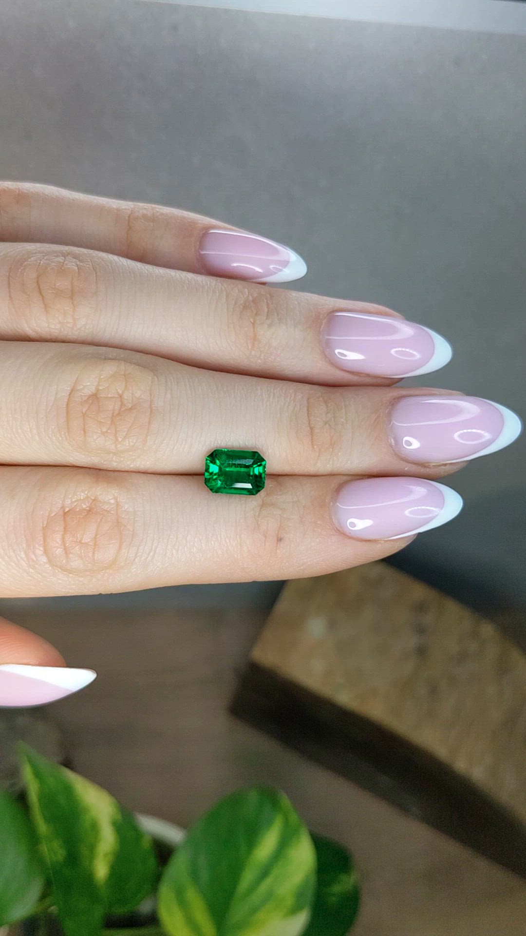 2.12 Ct. Emerald from Zambia Size Video