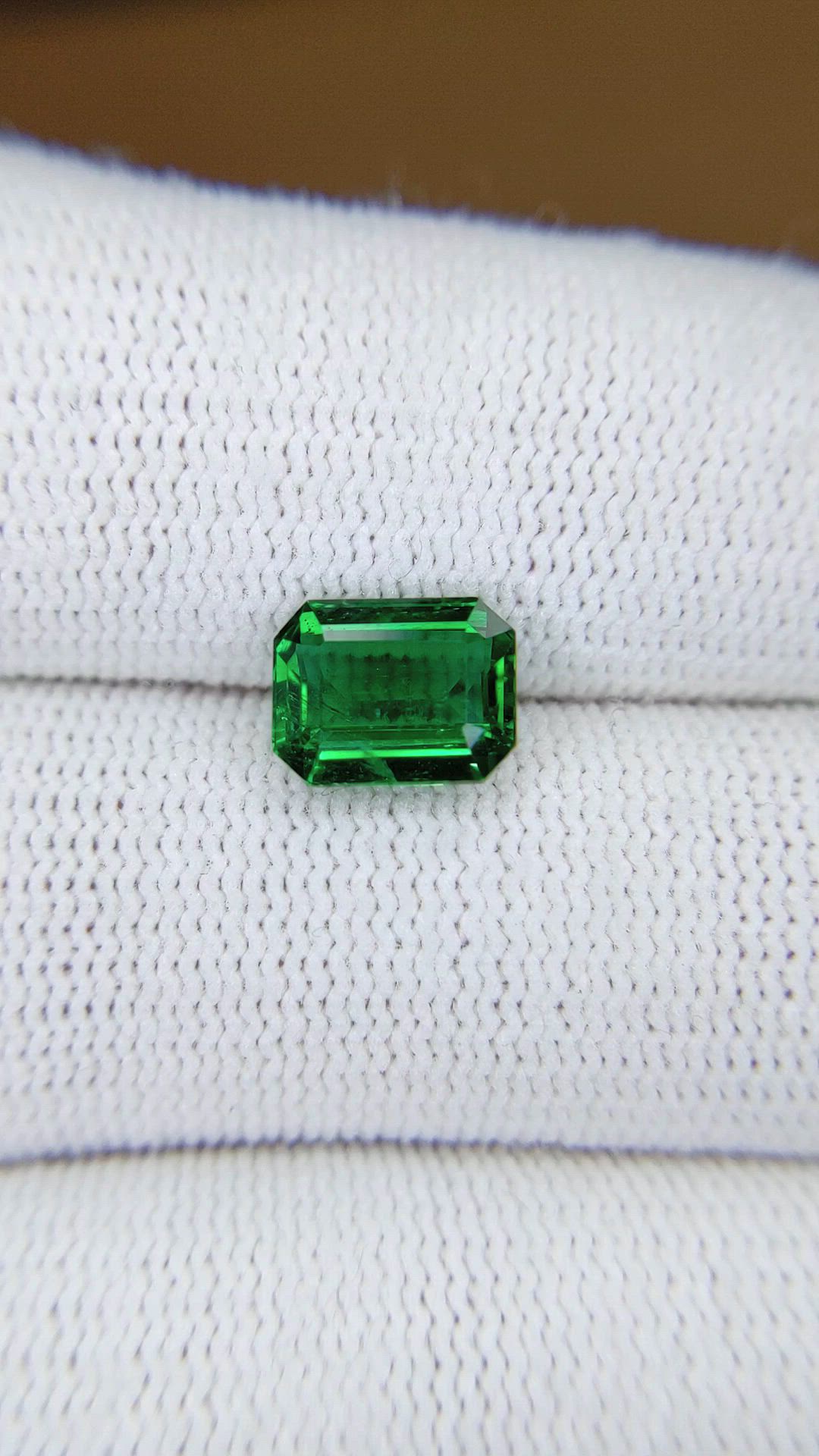 1.90 Ct. Emerald from Zambia Size Video