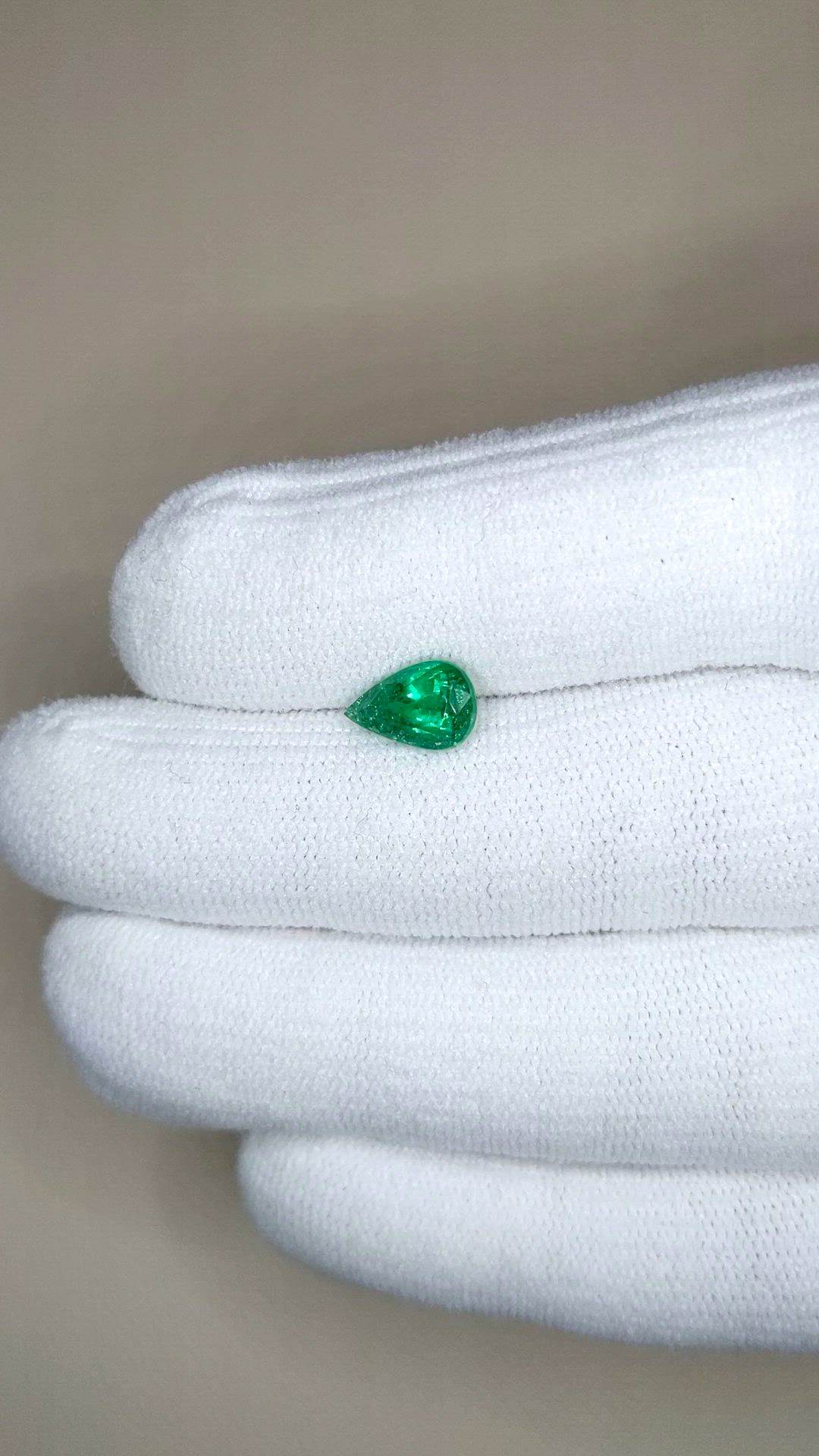 1.33 Ct. Emerald from Zambia Size Video