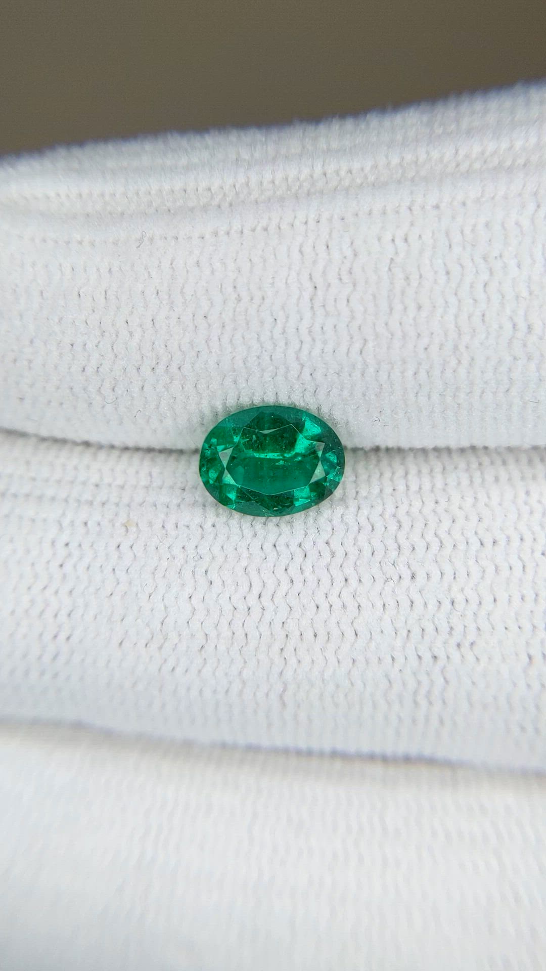 1.08 Ct. Emerald from Zambia Size Video