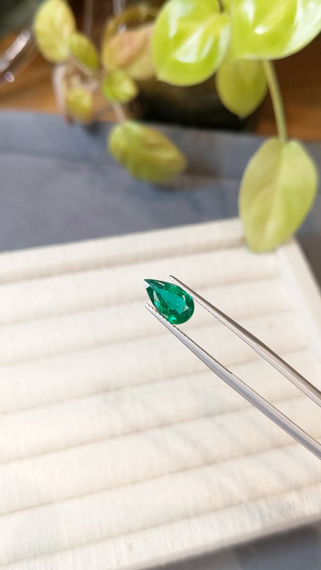1.65 Ct. Emerald from Zambia Size Video
