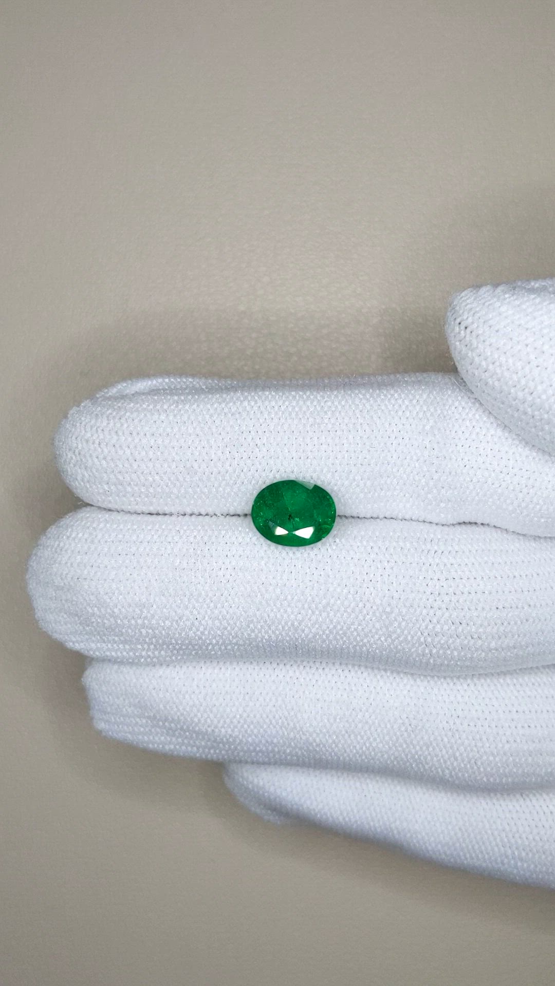 2.06 Ct. Emerald from Zambia Size Video
