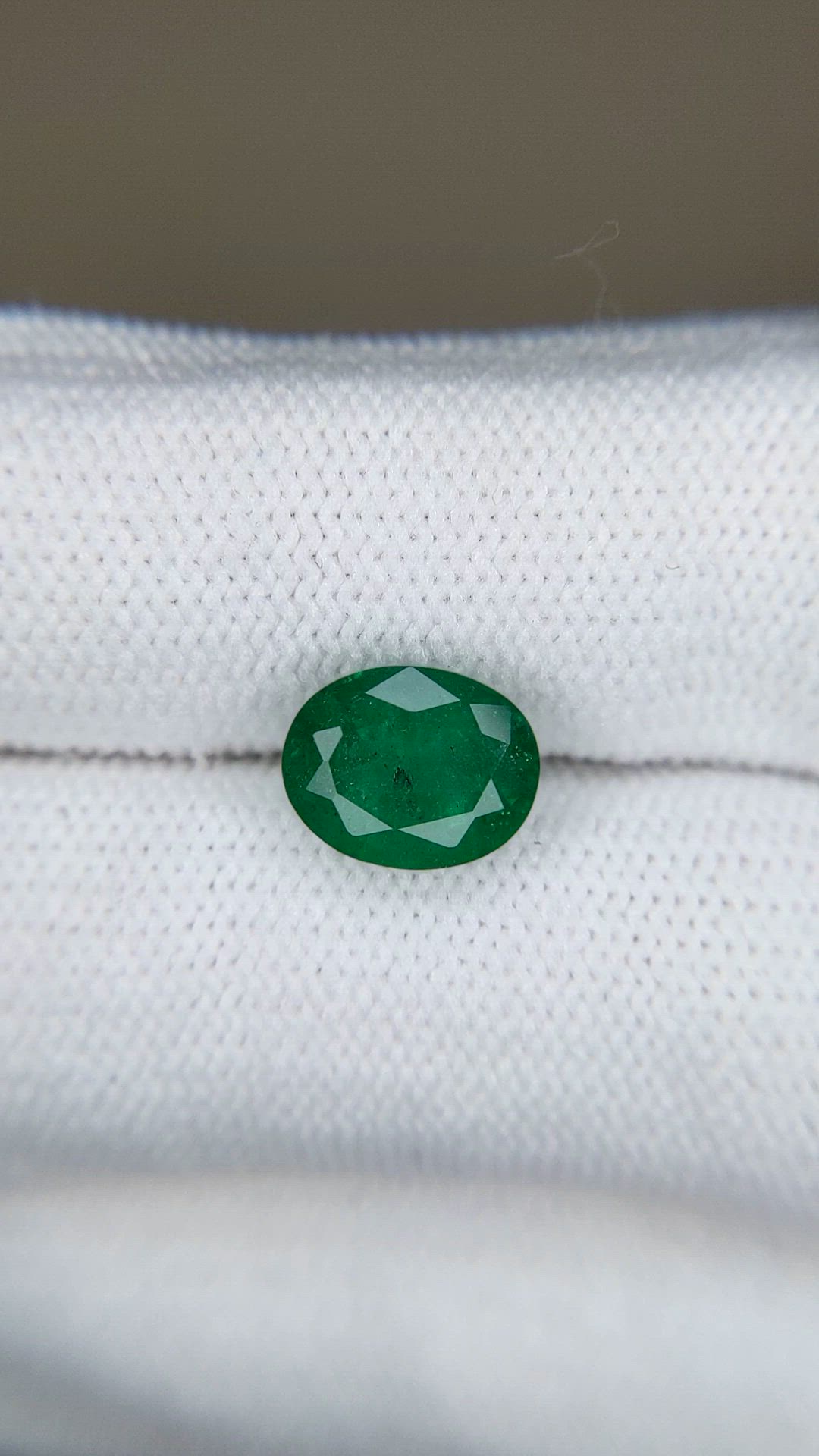 2.06 Ct. Emerald from Zambia Size Video